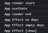 react hook flow 버튼 클릭 전 로딩순서
