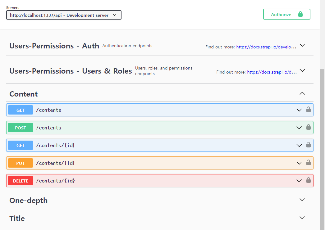 strapi Documentation