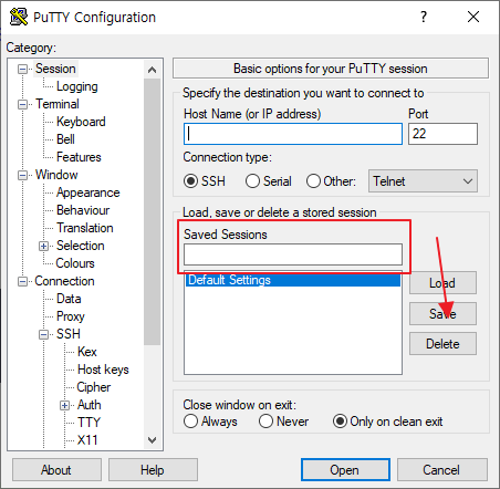 putty-setting-4번째 putty-setting-4